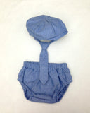 Blue Charlie Newsie Set