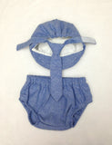 Blue Charlie Newsie Set