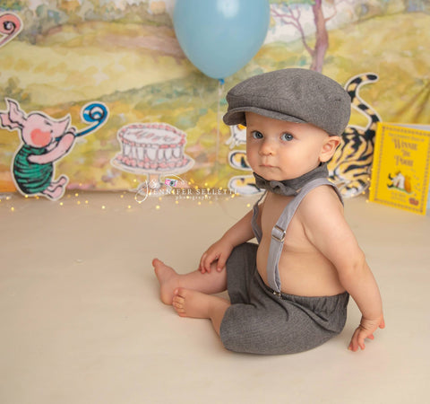 Henry Newsboy Set in Gray