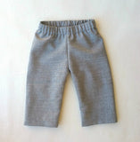Vest, Bow Tie, and Shorts or Pants Set in Heather Gray Suiting
