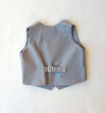 Vest, Bow Tie, and Shorts or Pants Set in Your Choice of Suiting and Bow Tie