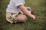 Ivory and Rose Bonnet and Bloomers