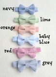 Seersucker Bow Ties